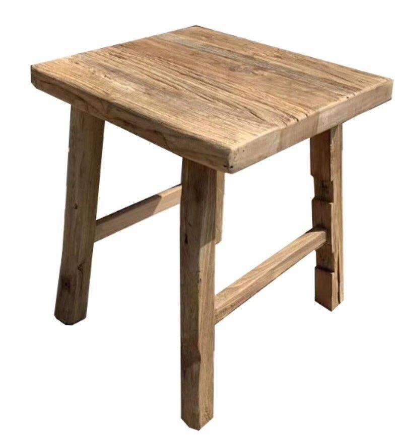 NACH - Vente Tables d'appoint - Table d'appoint, orme recyclé, naturel1