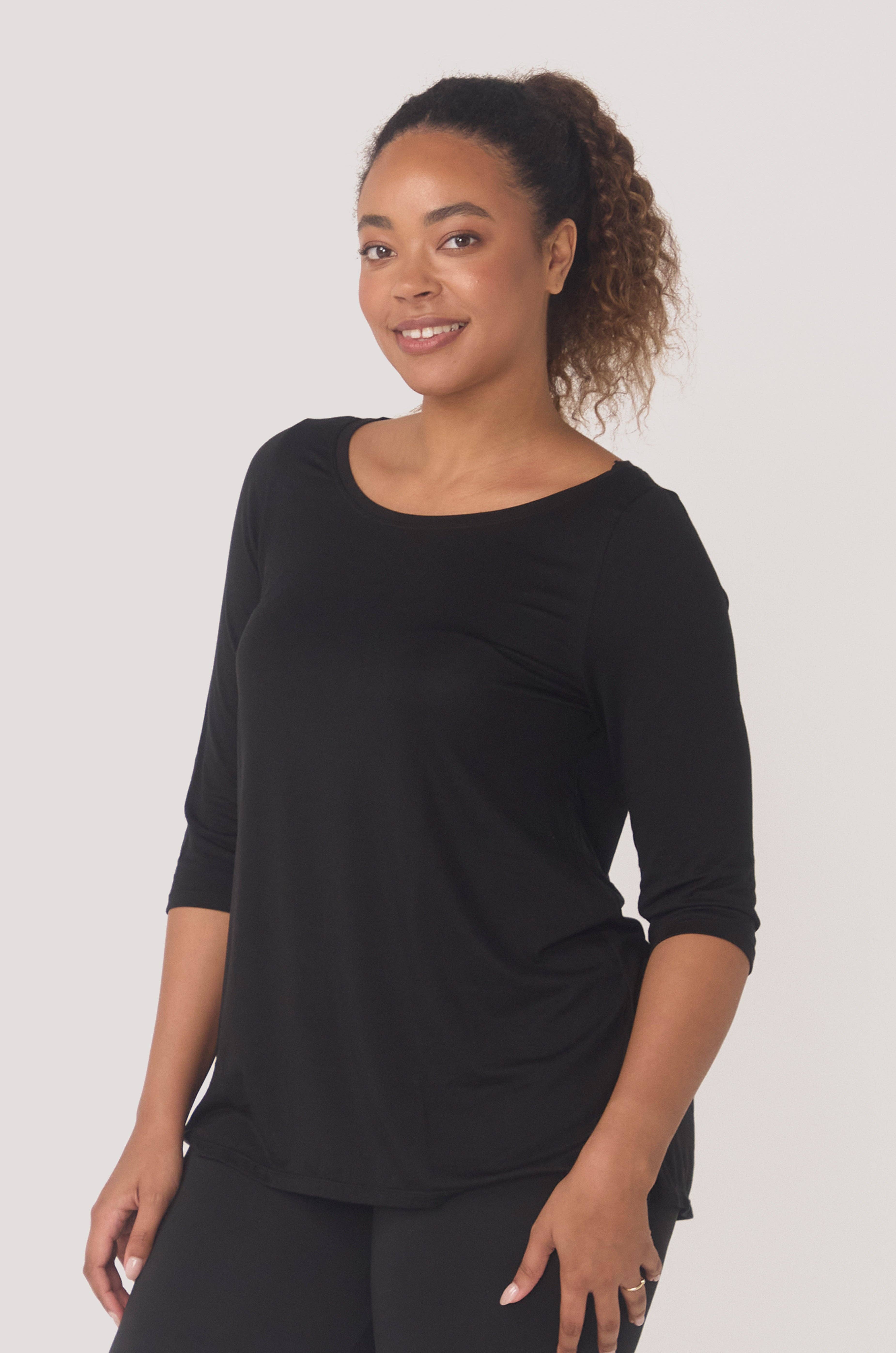 Bella Bodies Australia - Wholesale T-Shirt - Women's - BioLuxe™ Half Sleeve Swing T-Shirt9