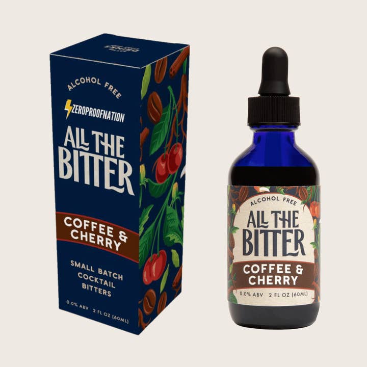 Bitters de café et de cerise 2oz pour la vente par All The Bitter