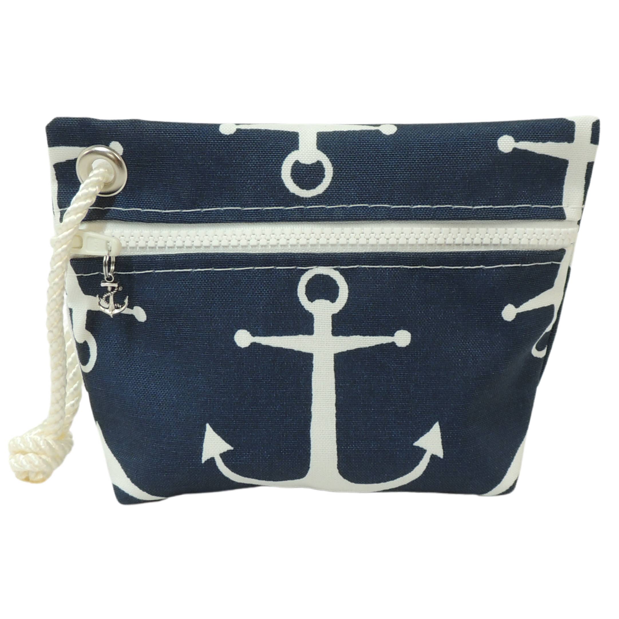 Mainland Canvas - Vendita all'ingrosso Braccialetti - Cinturino da polso, nuove Anchors on Navy3