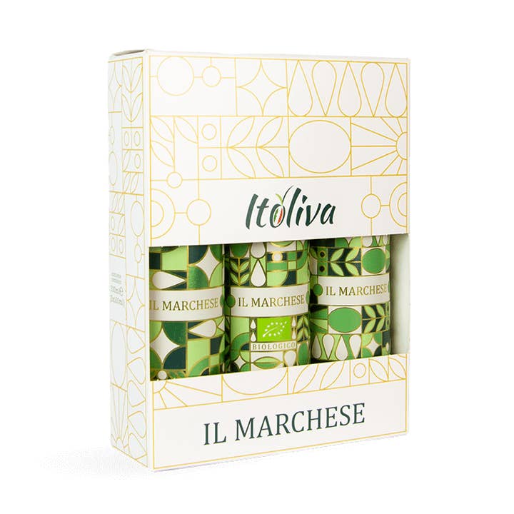 Couvette Tris Il Marchese extra vergine olijfolie voor wholesale door Itoliva