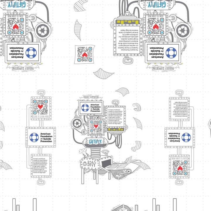 Giftiply - Wholesale Flat Wrap - Words of Affirmation - Charity Eco-Friendly Wrapping Paper5