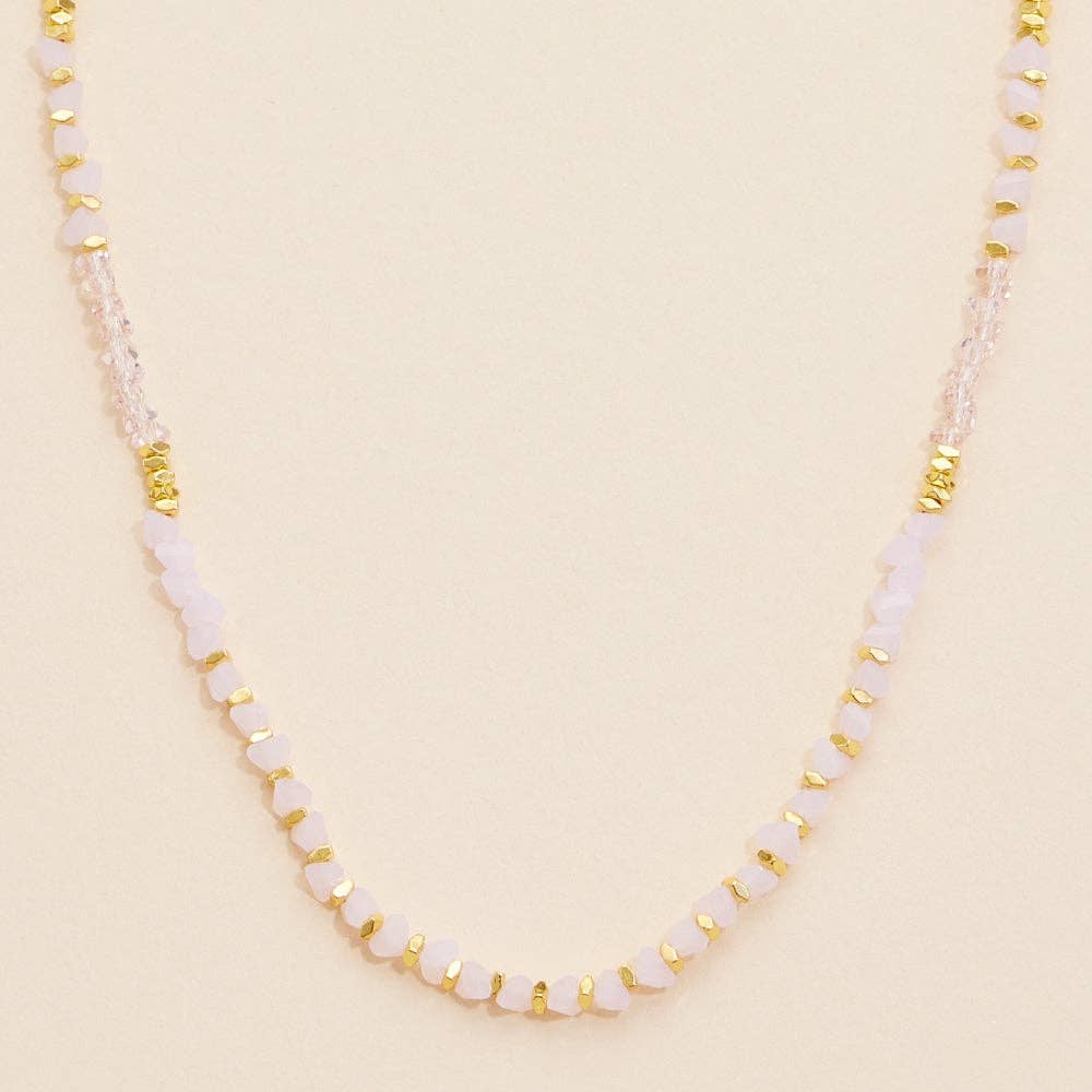 Frem – wholesale Beaded/pearl necklace – Refined Glass Bead Necklace2