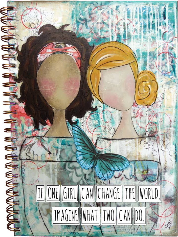 If One Girl Can Change the World, Imagine What Two Can Do. - for wholesale by Redefining She