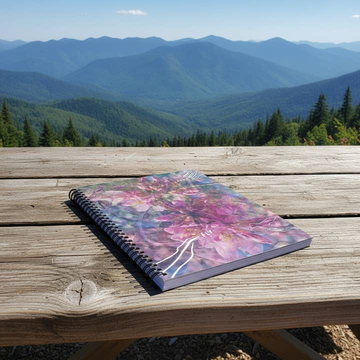 "vuela hacia tu canción del corazón" - serie: estás explotando, cuaderno de papel para venta al por mayor de DOEQUO