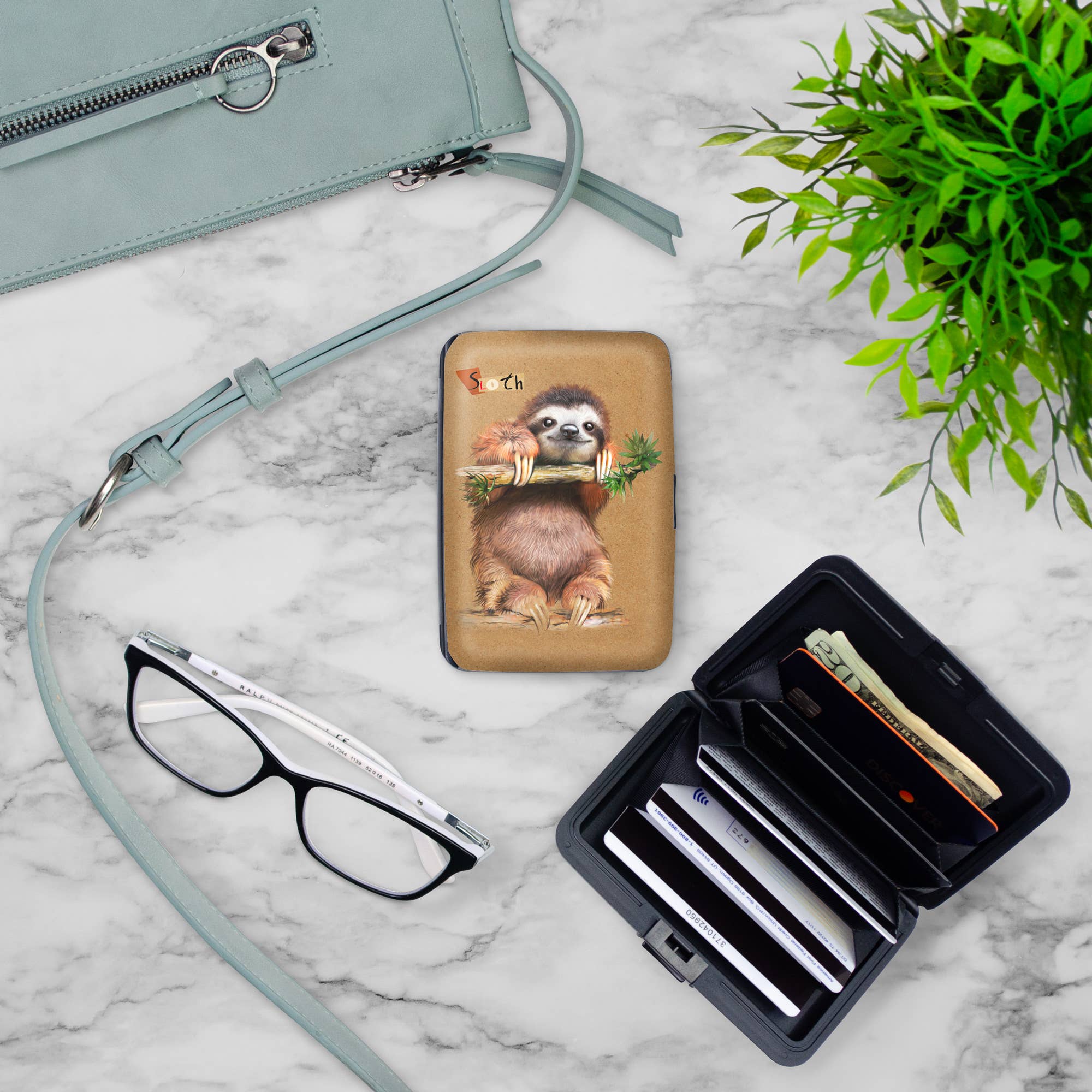 Monarque - Wholesale Wallet - Unisex - Sloth Armored Wallet1