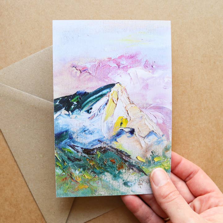 Provence Mountain Art Notecards (Set of 10) for wholesale by Avery Ches Fine Art & Studio