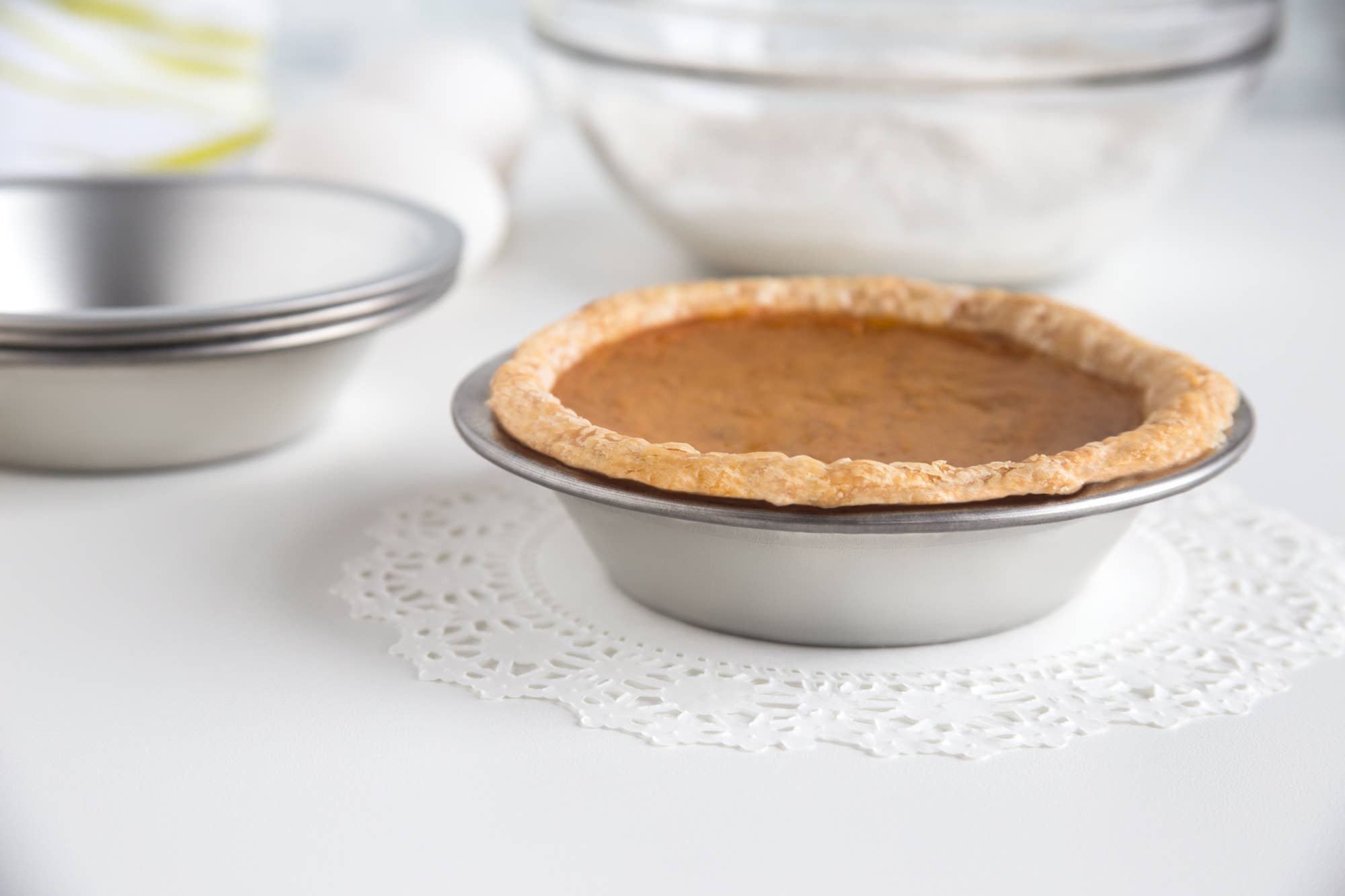 Fox Run Brands – wholesale Baking dish – Fox Run Pie Pan Set, Tin-Plated Steel, Set of 4, 5"2