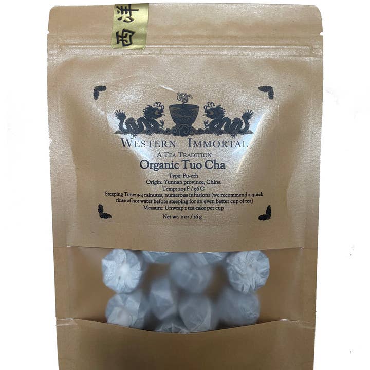 Western Immortal - Wholesale Loose Tea - Organic Tuo cha6