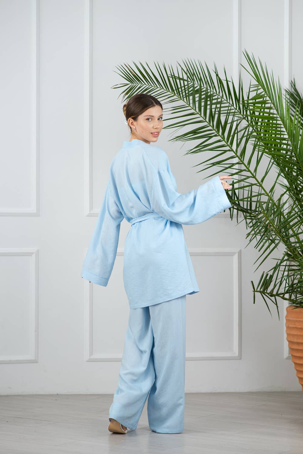 Azuri - Vente Déguisement – femme - Costume bleu clair1