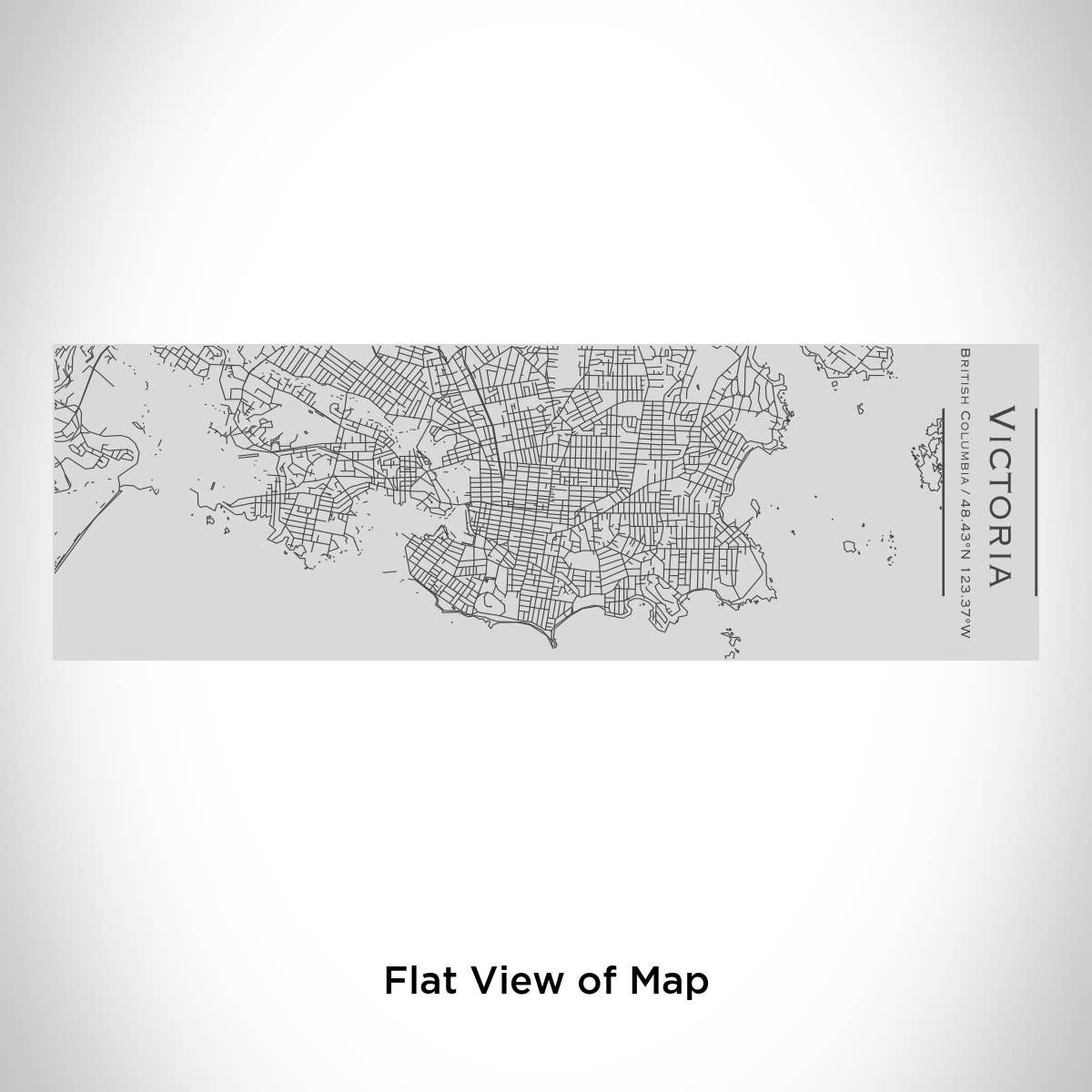 JACE.design - Wholesale Insulated Mug/Tumbler - Victoria BC Map Insulated Cup1