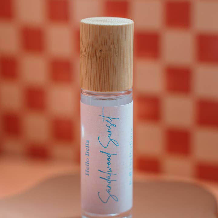 Sandalwood Sunset 15ml Roll-On Travel Perfume for wholesale by Hello Bella LLC