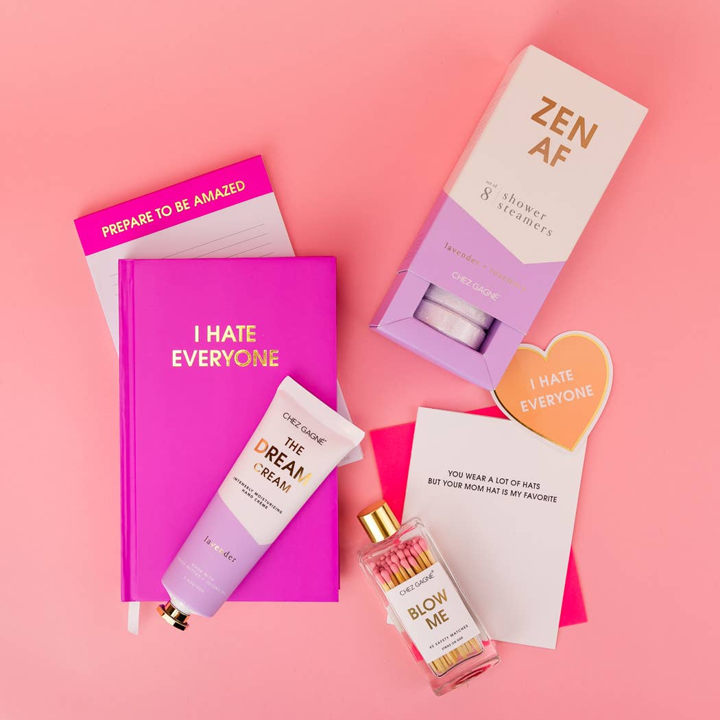 Chez Gagné - Wholesale Shower Steamer/Bomb - Zen AF - Aromatherapy Shower Steamers - Lavender - Set of 87