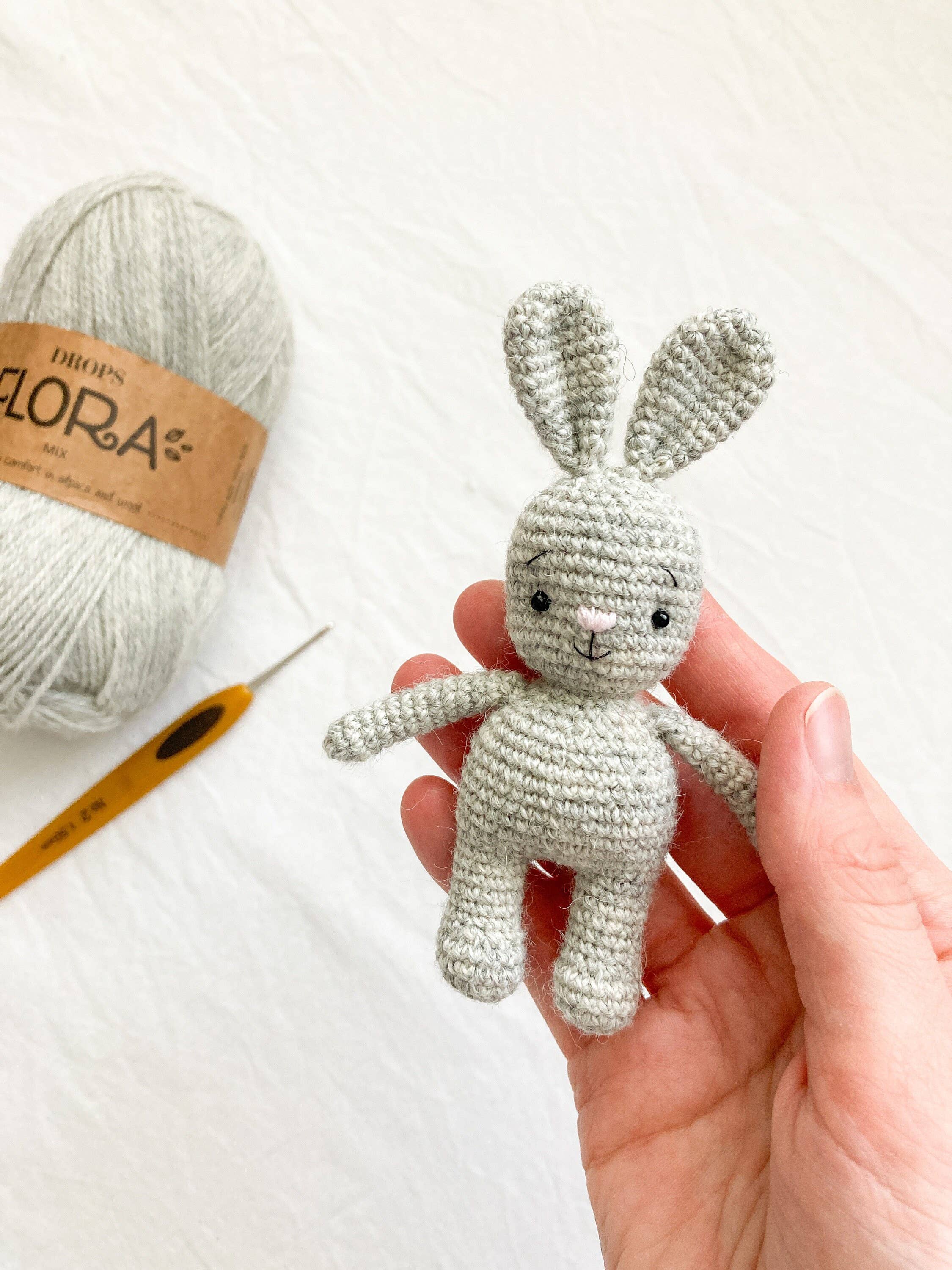 Anh2 LTD - Wholesale Stuffed/Plush Toy - Kids & Baby - Crochet Little Rabbit in Carrot Sleeping Bag, Easter Gift3