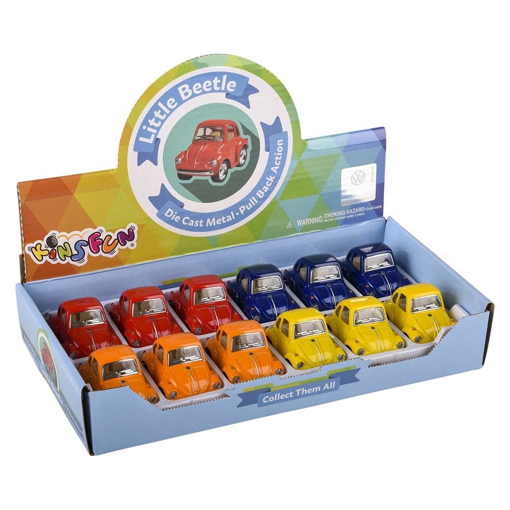 La Luna Bella - Toys - Vendita all'ingrosso Macchinetta/camioncino giocattolo - Bambini  - Giocattoli per auto VW Mini Beetle LLB Diecast Pull Back da 2"7