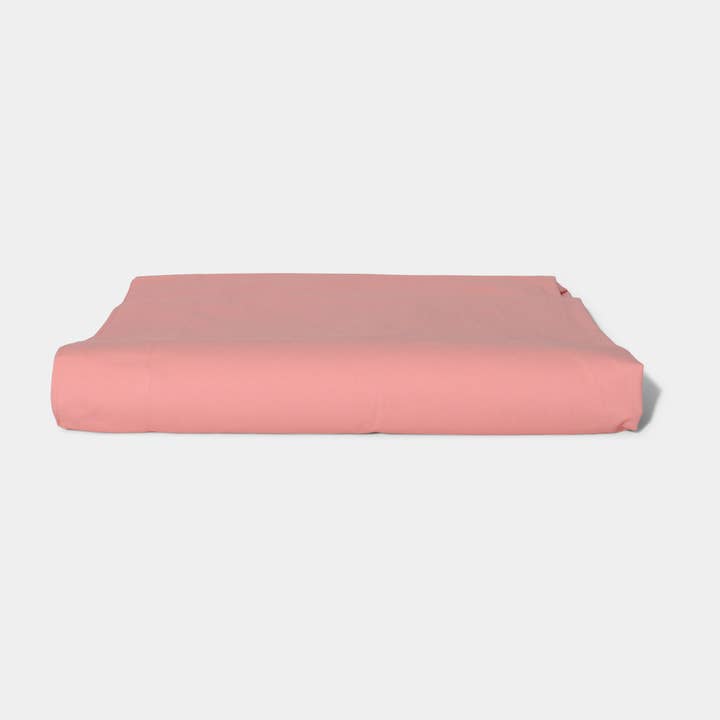Cotton percale undersheet - Pink for wholesale by HOMEHAGEN