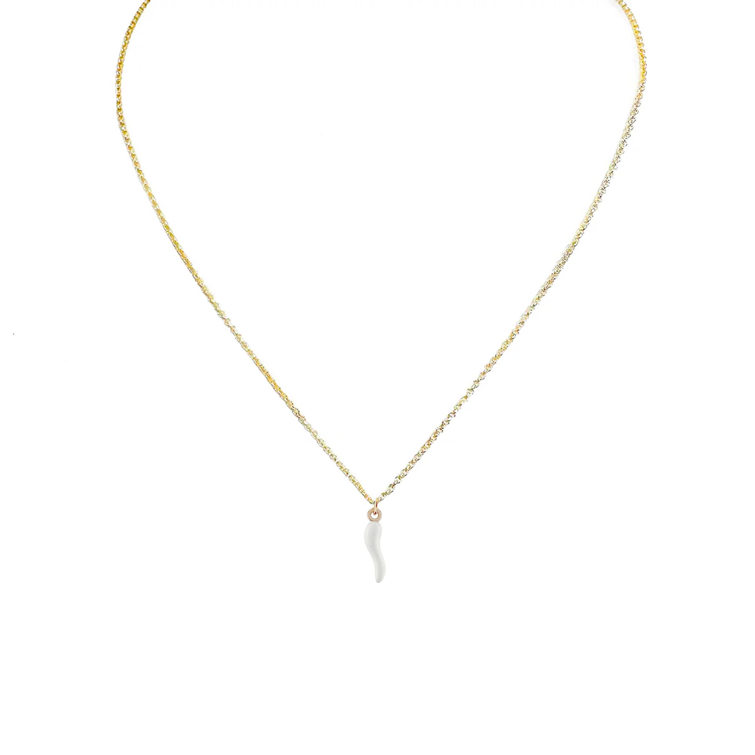 Love, Lisa - Wholesale Pendant/Charm Necklace - Lucia Italian Horn Cornicello Necklace5