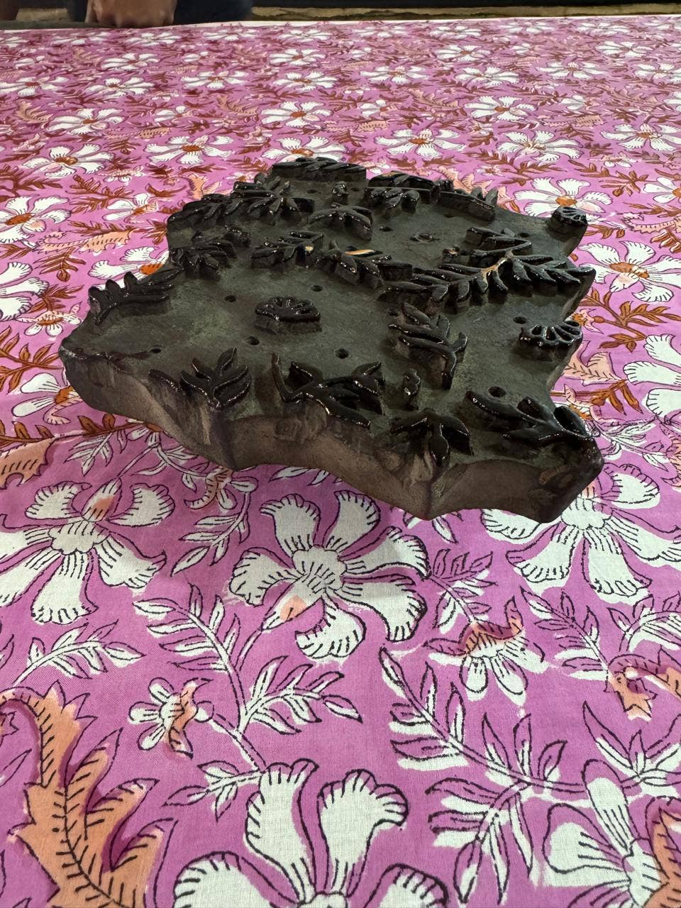 Annahmol - Wholesale Quilt - Kids & Baby - Wood Block Print Reversible Cotton Baby Blanket41