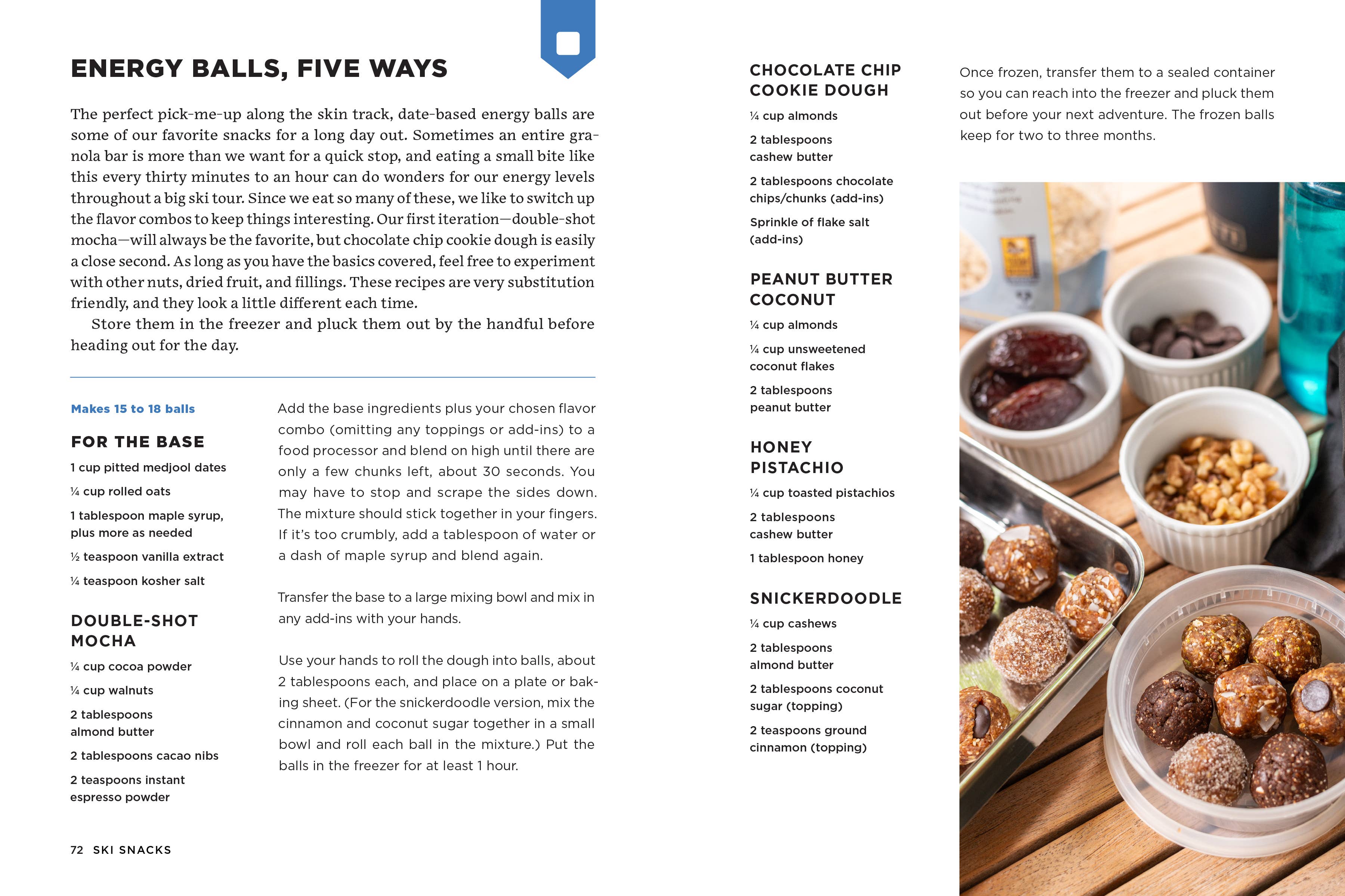 Mountaineers Books – Receitas e alimentação por atacado – Snacks de Esqui5