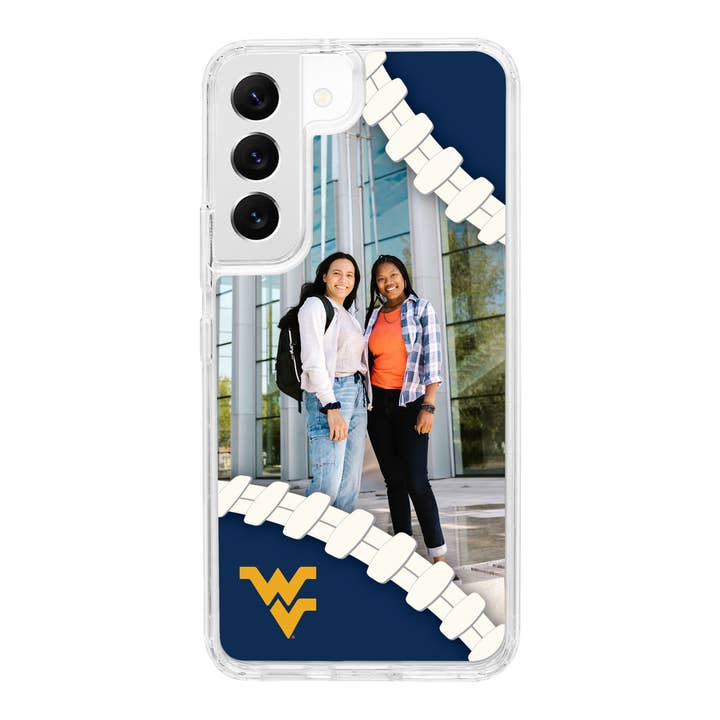 Capa de Telemóvel Personalizada com Foto HD dos West Virginia Mountaineers Compatível com a Série Samsung Galaxy S22 por atacado de Affinity Bands