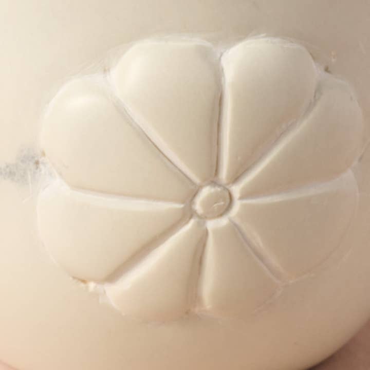 Ten Thousand Villages - Wholesale Plant Pot - Mea Floral Soapstone Planter2