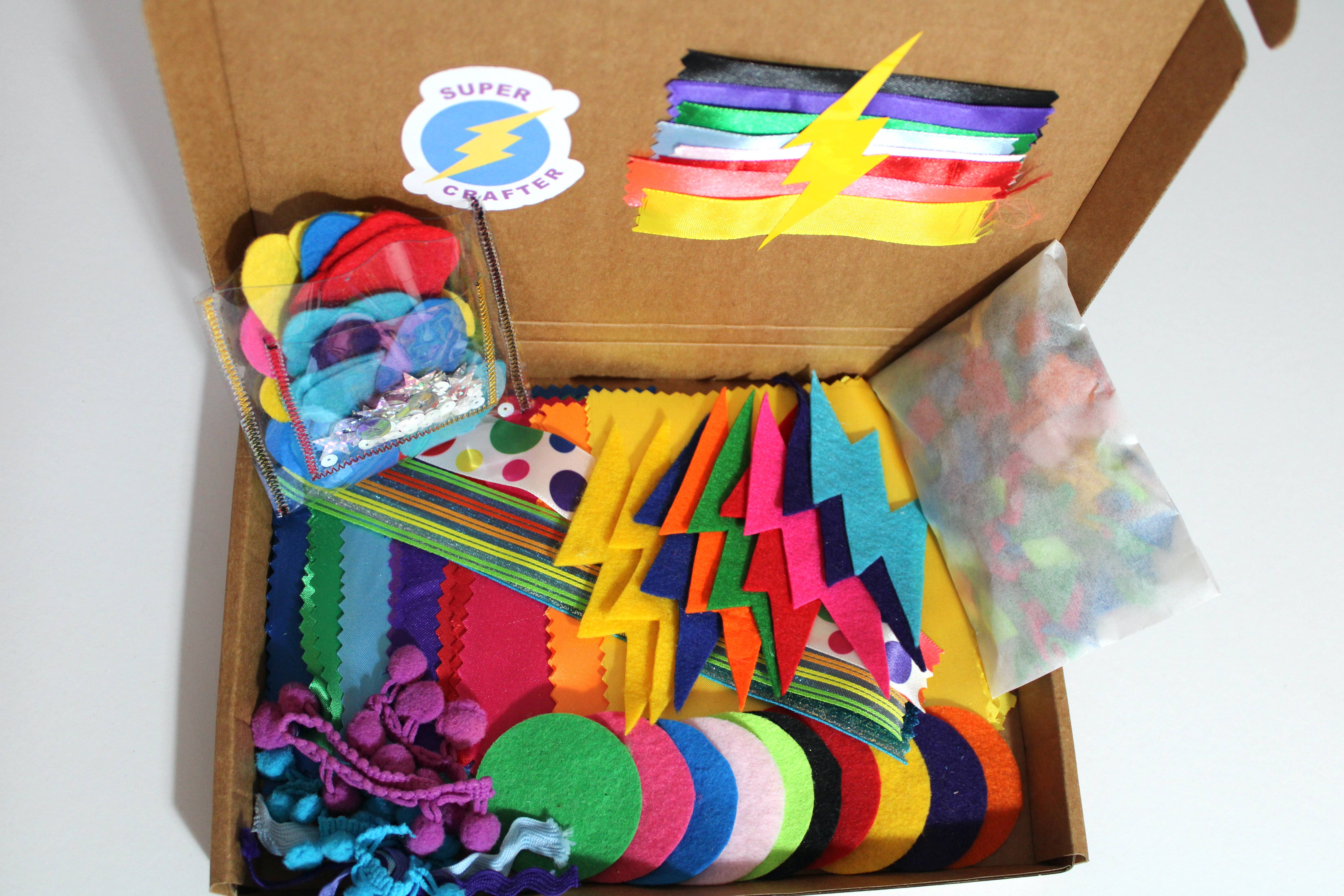 The Flat Of Kat - Wholesale DIY Craft Kit - Kids - Super Crafter Children'S Superhero Crafting Kit7