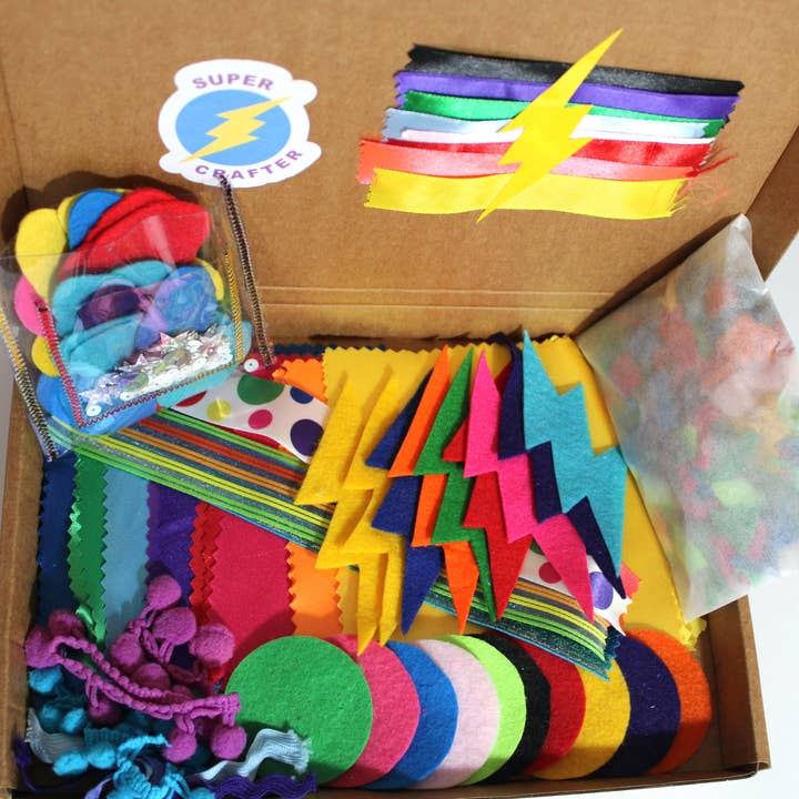 The Flat Of Kat - Wholesale DIY Craft Kit - Kids - Super Crafter Children'S Superhero Crafting Kit7