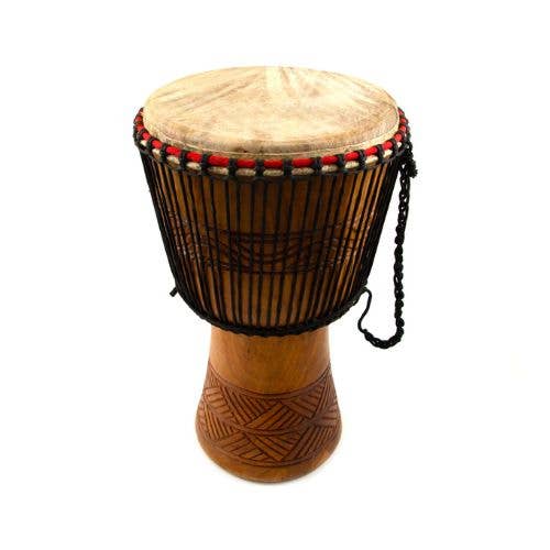 Carved Culture - Wholesale Musical Instrument - Ghanaian Djembe Drum