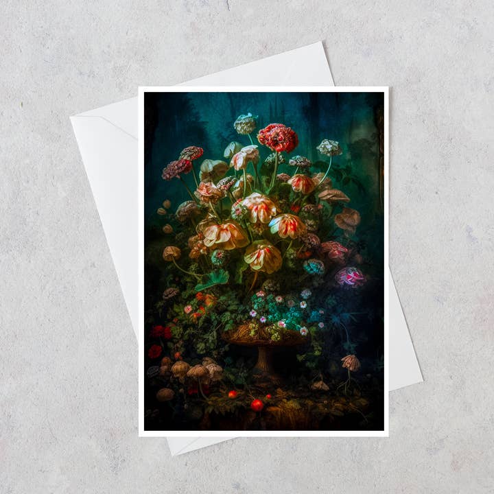 Vintage Flowers Blank Card RA63 and other Purchase Wholesale gabrielle and celine. Free Returns & Net 60 Terms on Faire trending on Faire.