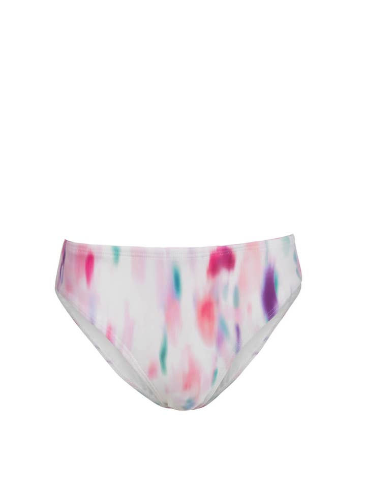 Bas Classique Taille Moyenne en Ikat Brumeux Ivoire pour la vente par Change of Scenery