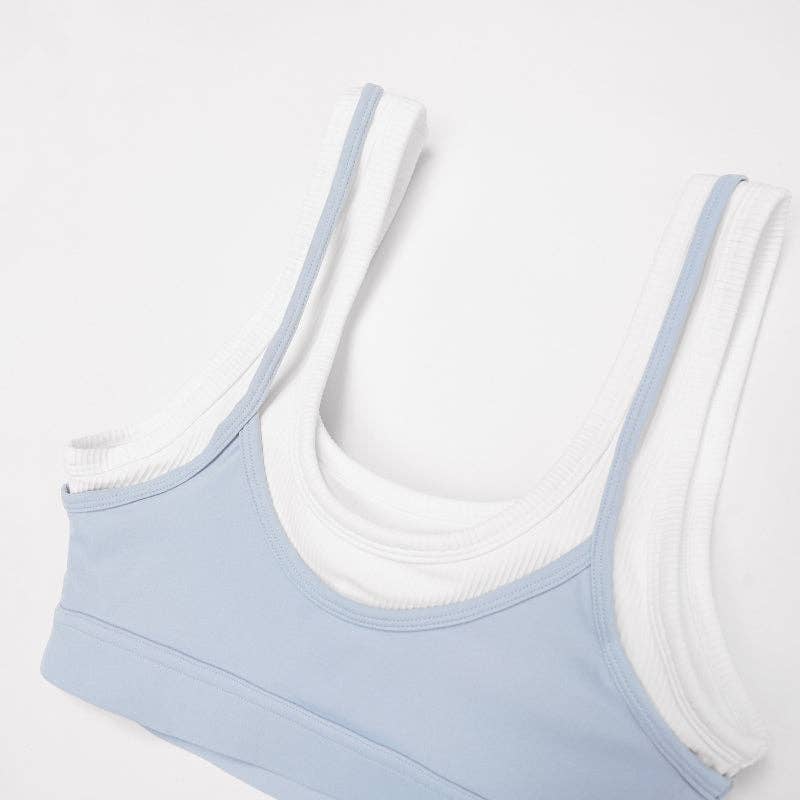 WONDERXFANS – Engroshandel Activewear-sæt – til kvinder – Sports-bh og sportsshorts i kontrastfarver, 2-delt sæt24