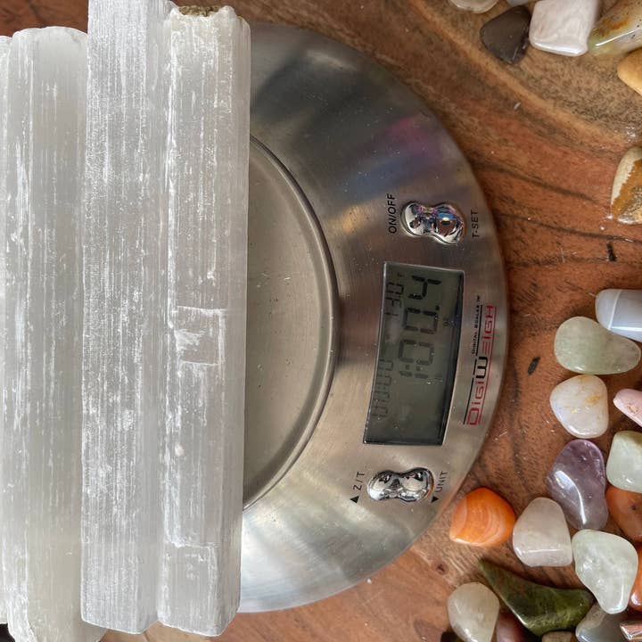 CaNatureLover - Wholesale Spiritual Stone/Crystal - 6-Inch Raw Selenite Wand8