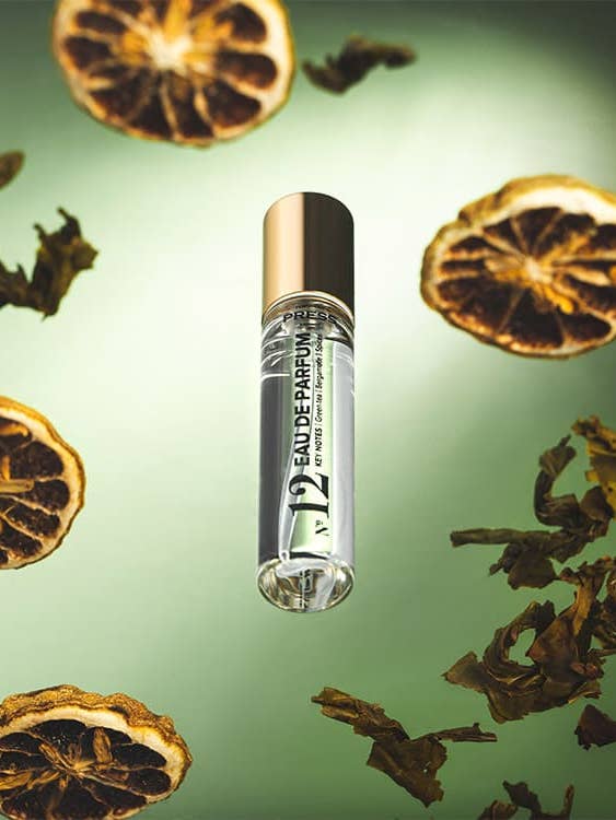 Eau de Parfum № 12 0.34 fl oz Green tea, Bergamote, Spices for wholesale by Press Gurwitz Perfumerie