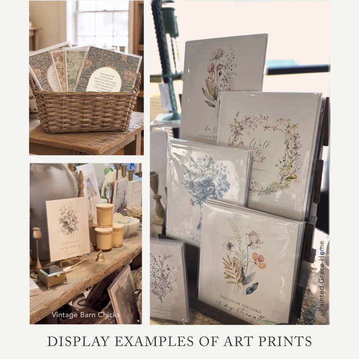 Rooted in Truth - Wholesale Art Print - His Mercies Christian Art Print, Canvas, Decor, Spring 20263