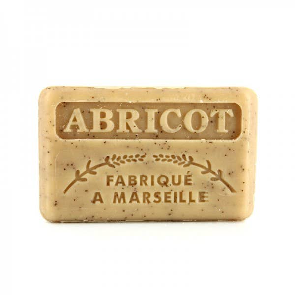 Au Savon de Marseille - Wholesale Bar Soap - Apricot - French soap with organic shea butter 125g