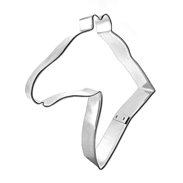 Horse Head 4.5 inch Cookie Cutter for wholesale by The Cookie Cutter Shop