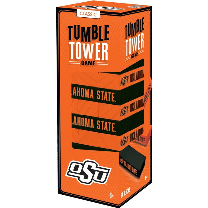 Oklahoma State Cowboys Tumble Tower for wholesale by Masterpieces Puzzles