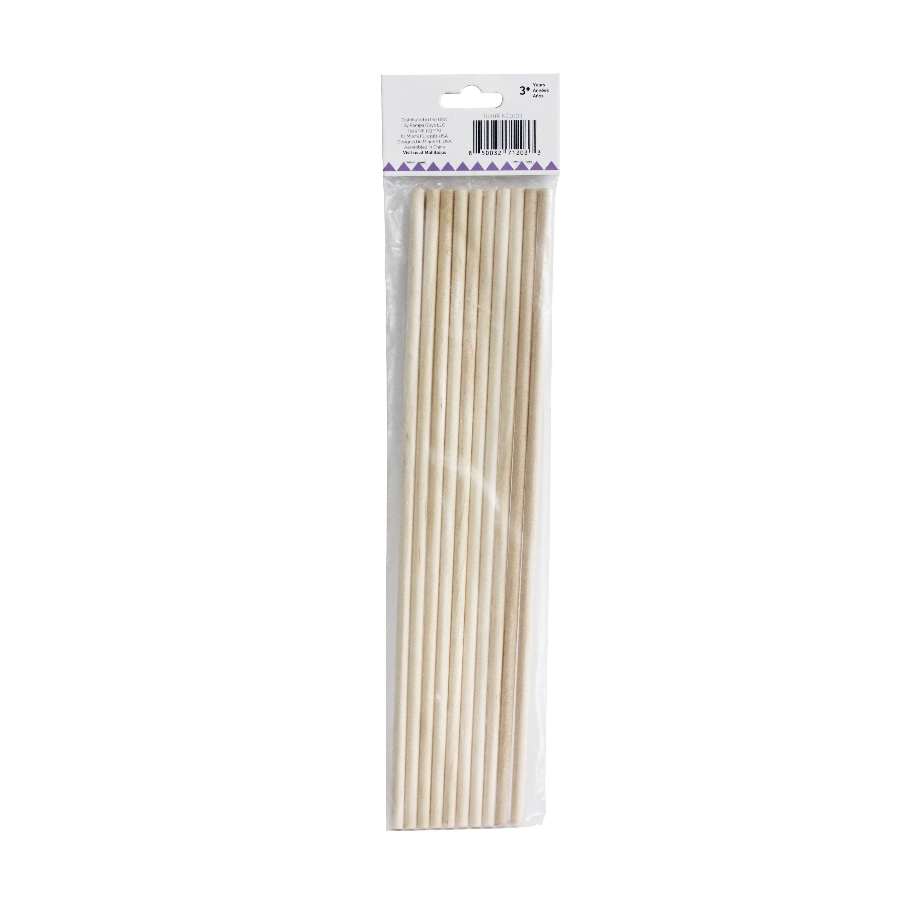 Mahitoi - Wholesale Craft Supplies - MAHITOI ™ 10-PC Dowel Wood Rods4