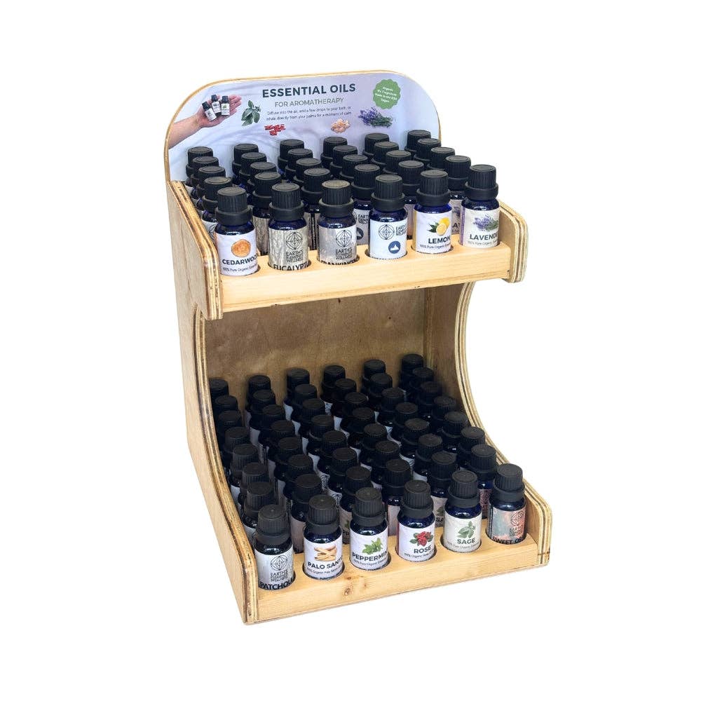 Earths Elements Wholesale - Wholesale Retailer Display - Beauty & Wellness - Display - Essential Oil2