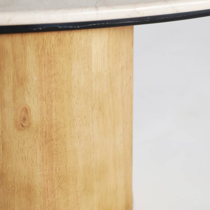 Kodu - Wholesale Coffee Table - White marble coffee table measuring 73x41x34cm3