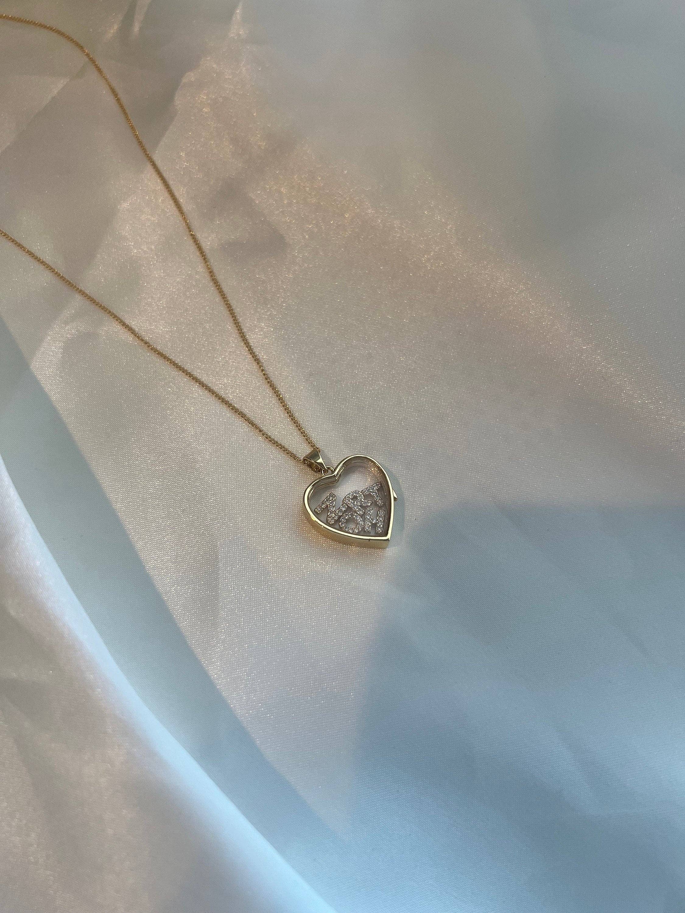 23North Jewelry - Wholesale Locket Necklace - Custom Crystal Letter Locket Necklace4