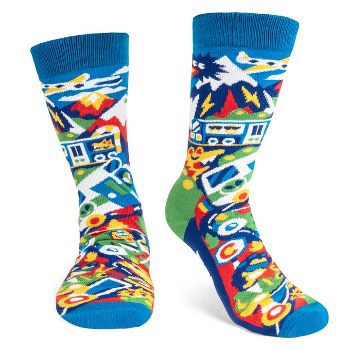 Lavley – Großhandel Socken - Unisex – Mehr reisen, weniger Sorgen machen Socken