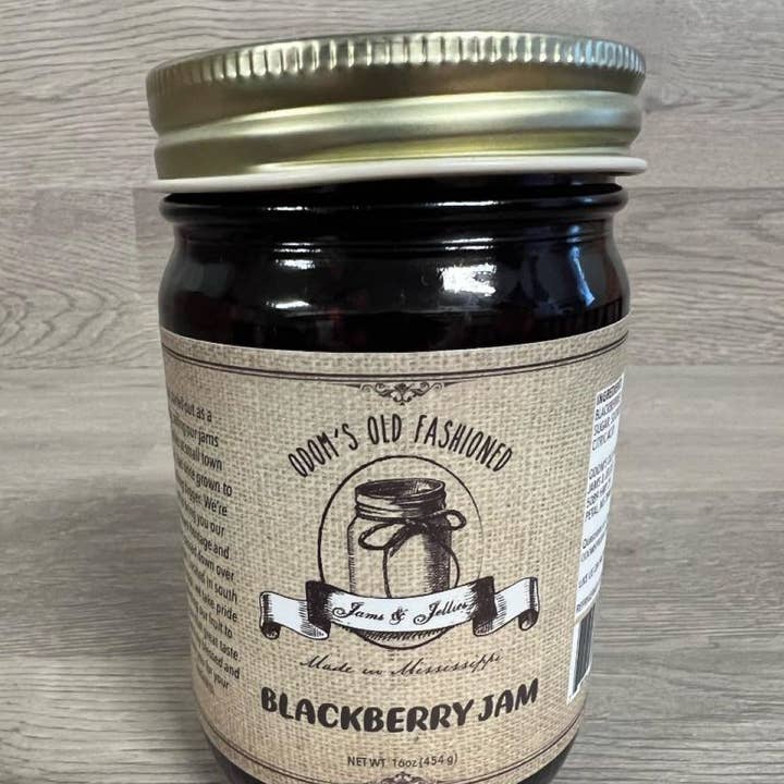 Blackberry Jam for wholesale by Odom's Old Fashioned Goods