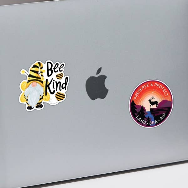 Autocollant en vinyle réutilisable pour la vente par Wunuvakind