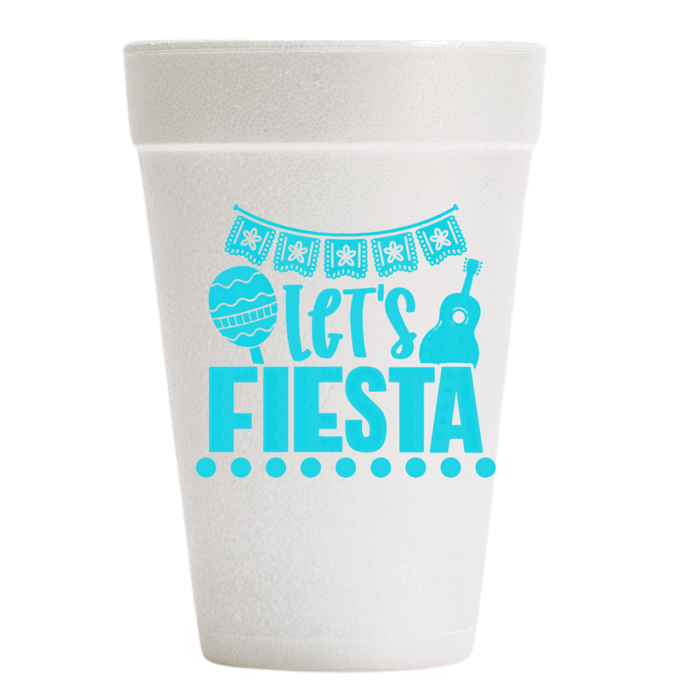 Southern Ink - Wholesale Disposable Cup - Let's Fiesta - Cinco de Mayo1