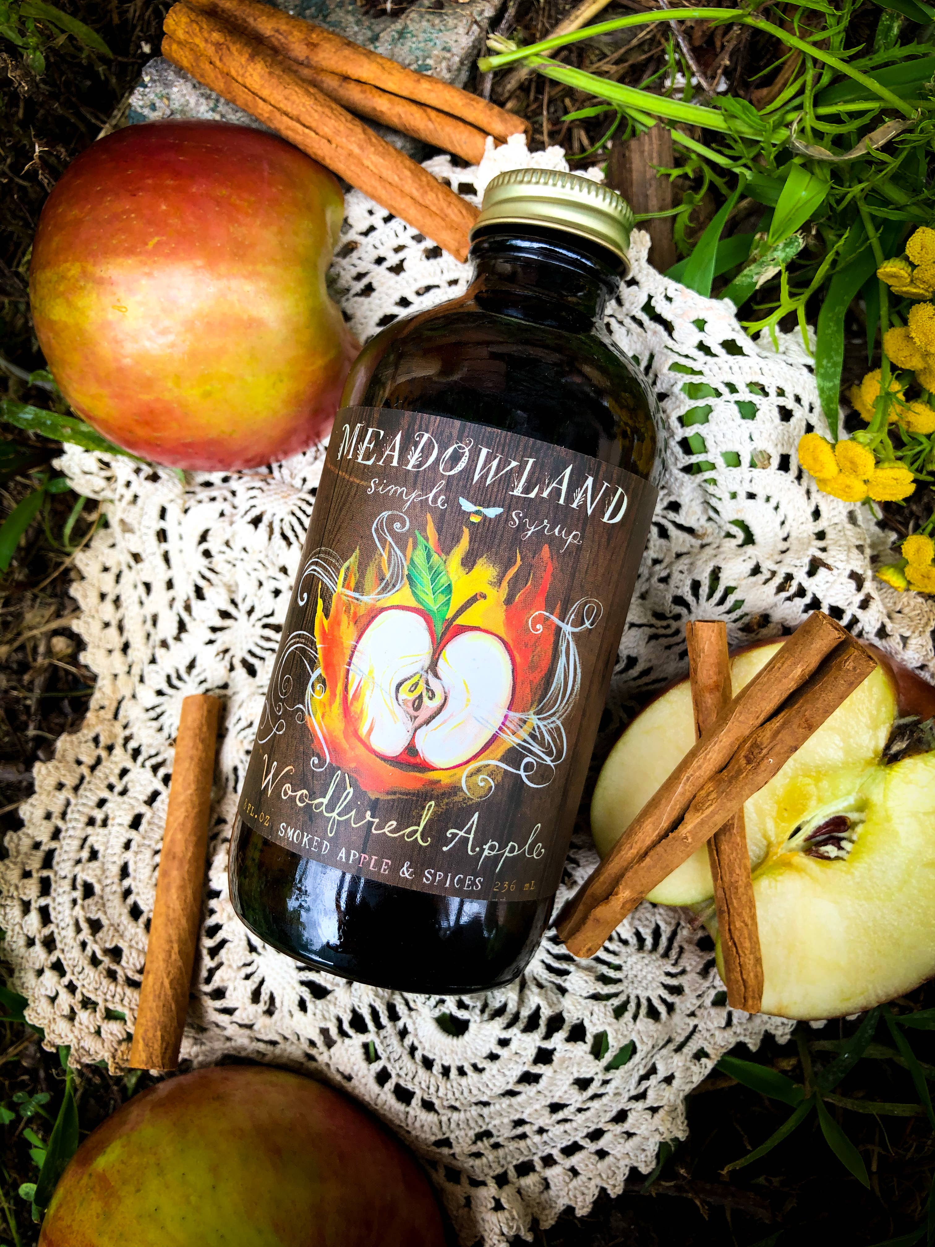 Meadowland Syrup - Wholesale Cocktail Mix/Syrup - Woodfired Apple Simple Syrup