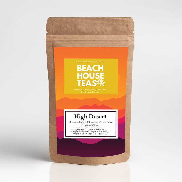 High Dessert Artisan Loose Leaf Tea for wholesale by Beach House Teas