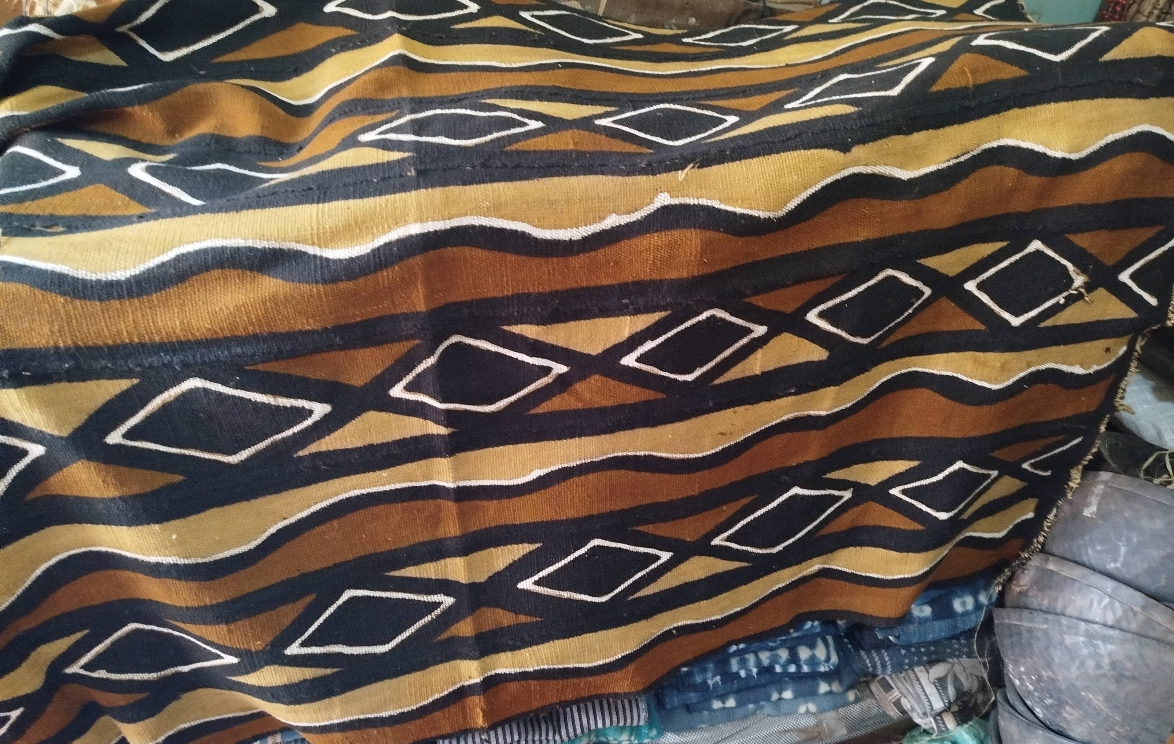 African Craft Collection - Wholesale Throw blanket - African Mudcloth Throws 10