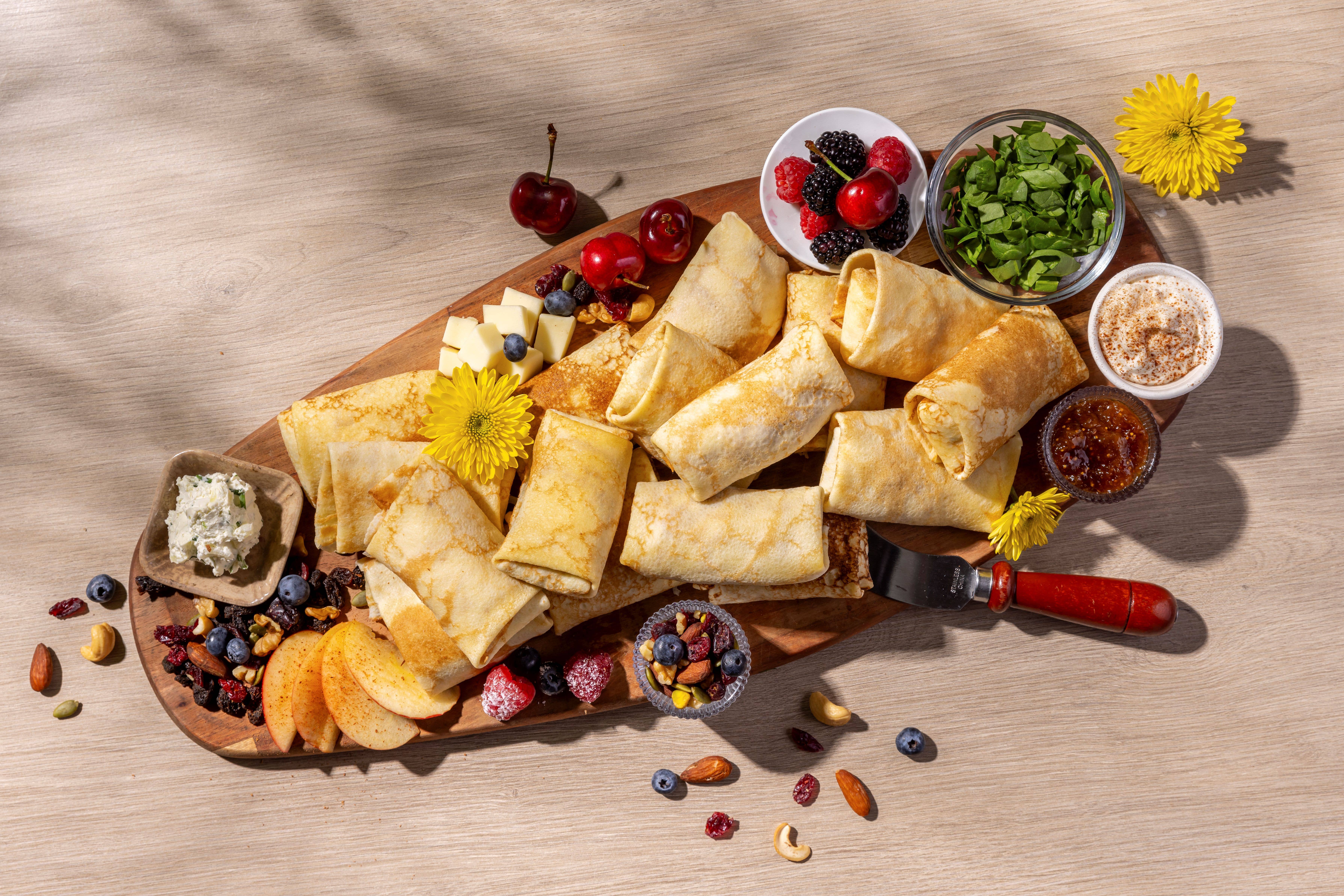 Ptashka - Wholesale Shelf Stable Prepared Meal - Bulk Ricotta Cheese & Spinach Crepes 72ct Frozen FullyCooked2