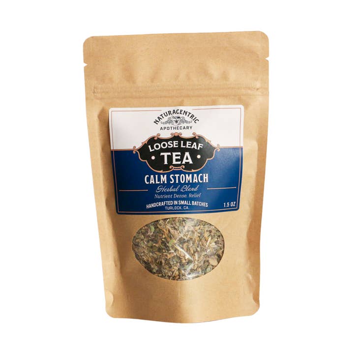 Calm Stomach Loose Leaf Tea for wholesale by Naturacentric